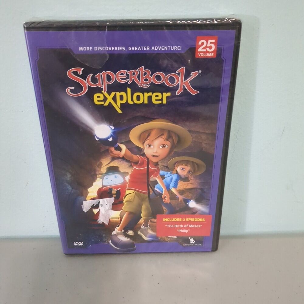 Superbook Explorer Volume 20 DVD New / Sealed